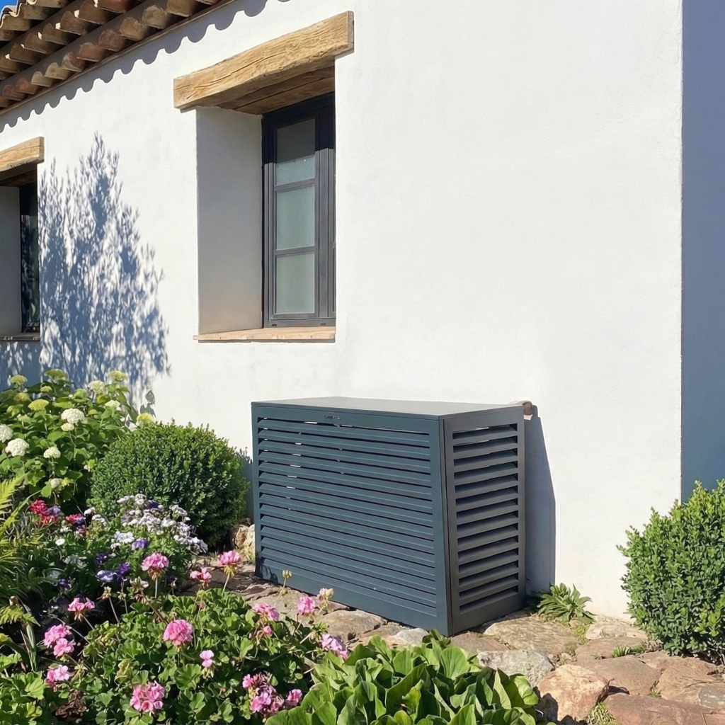 Abdeckung Außengerät Anthrazit Decoclim