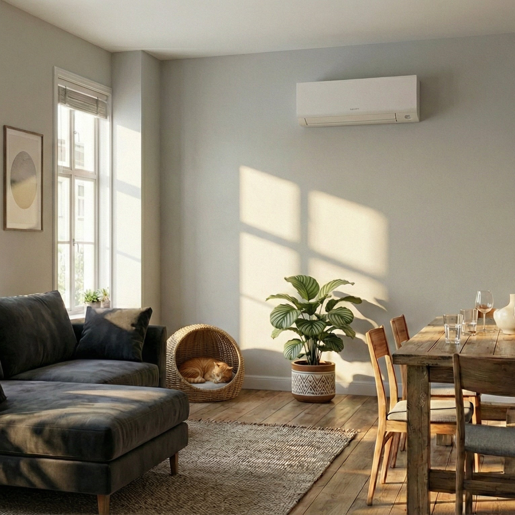 Daikin Perfera Wohnzimmer