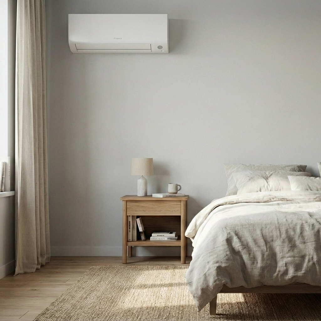 Daikin Perfera Schlafzimmer